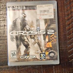 Crysis 2‎ PS3 Sony PlayStation 3 Video Game Shooter Action Adventure